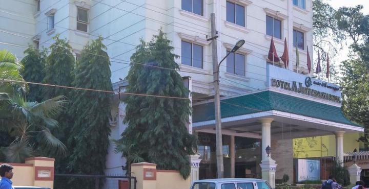 Aj International Hotel Bangalore Buitenkant foto